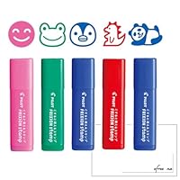 Amazon.co.jp: パイロット Pilot スタンプ こすると消える